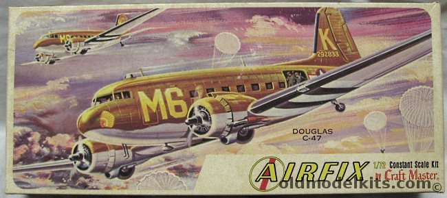 Airfix 1/72 Dougals C-47 Dakota - Craftmaster Issue, 1407-100 plastic model kit